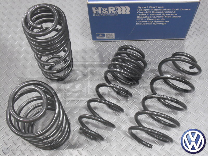 VWシャラン ダウンスプリングH&R H&R ダウンサス 28933-1【H&R Sport Springs】スポーツ