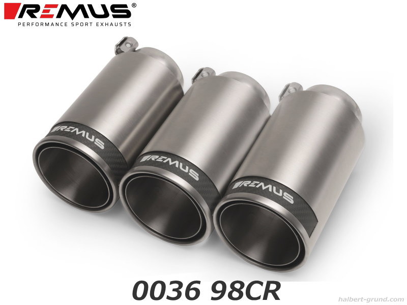 旧ロゴ！2本ほぼ新品！REMUS レムス　マフラーカッター4本出し 新品未使用 汎用 REMUS レムス風? マフラーカッター 4本出し