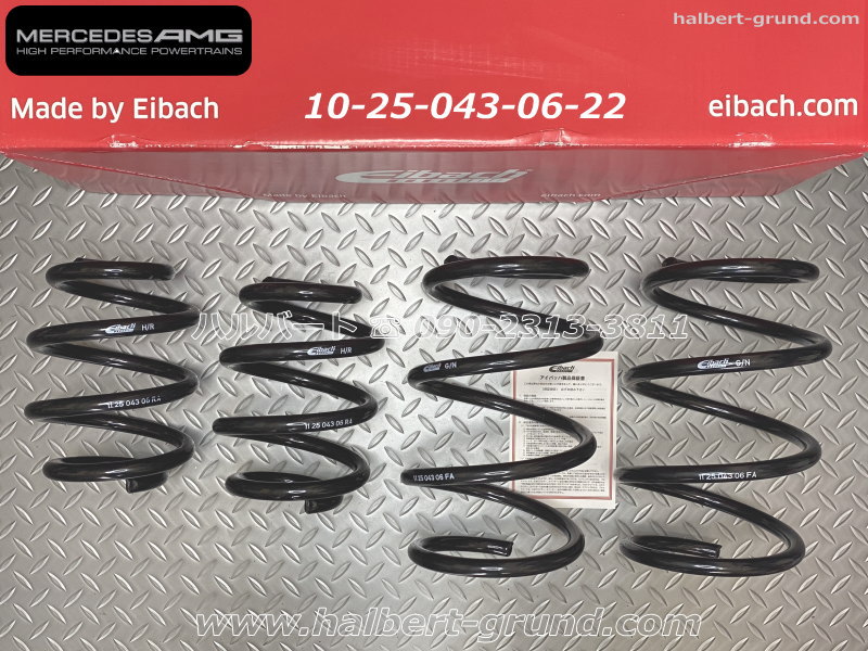 アイバッハ ダウンサス 10-25-043-06-22【正規輸入品】Eibach PRO-KIT 