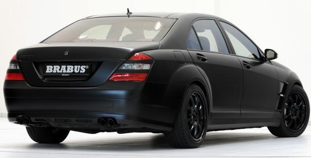 限定】 BRABUS ブラバス リアロゴエンブレム ブラック