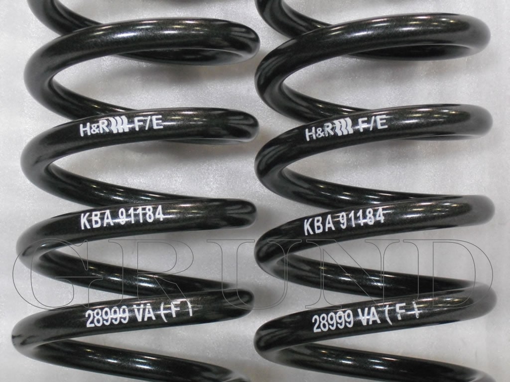 H＆R ダウンサス BMW 7シリーズ F01 750i YA44 リアエアサス車　28999-5