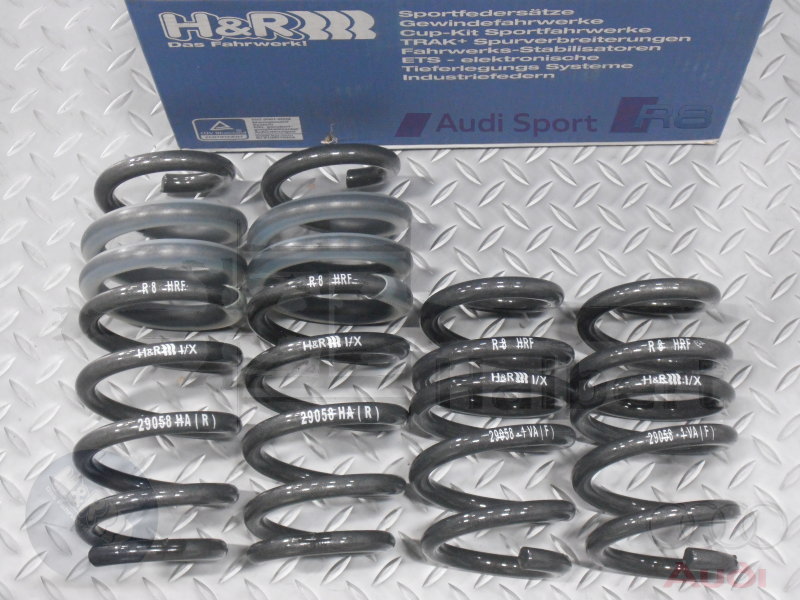 H&R ダウンサス 29058-1【H&R Sport Springs】スポーツ