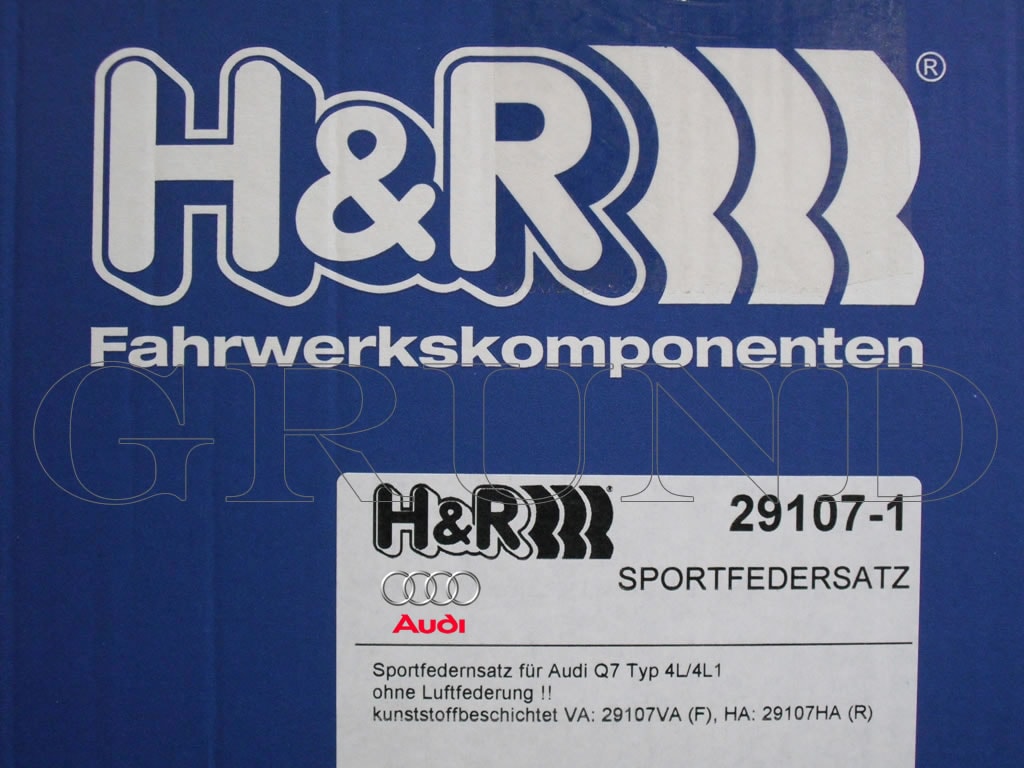 新品未使用品 H&R ダウンサス AUDI RS7 AUDI RS7 完成！ | rdbase