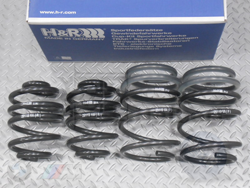 H&R ダウンサス 29119-1【H&R Sport Springs】スポーツ