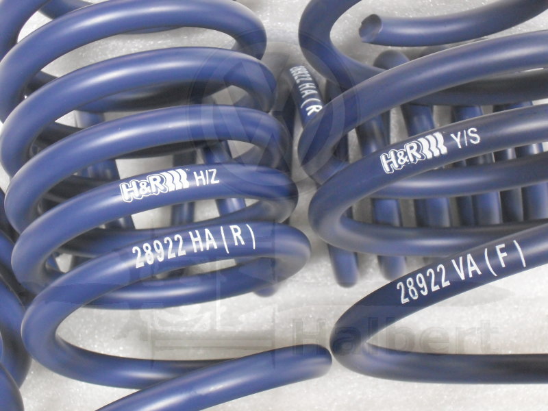 H&Rダウンサス 28922-1【H&R Sport Springs】スポーツスプリング