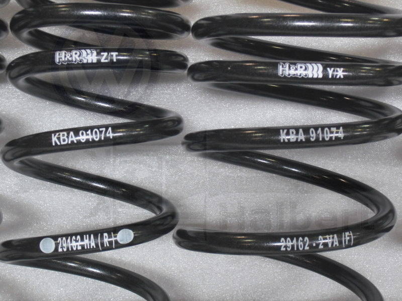 H&R ダウンサス 29162-6【H&R Sport Springs】スポーツスプリング 