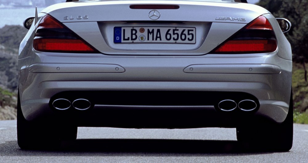 AMG エイエムジー R230 リアバンパー メルセデス ベンツ R230 SLクラス  