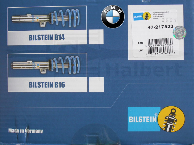 ビルシュタイン車高調 B14 47-264632 送料無料【BILSTEIN B14 BSS-KIT