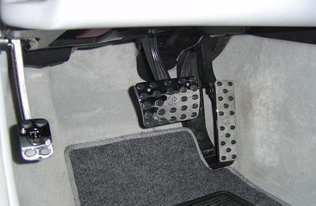 BRABUS ブラバス アルミペダルセット クローム