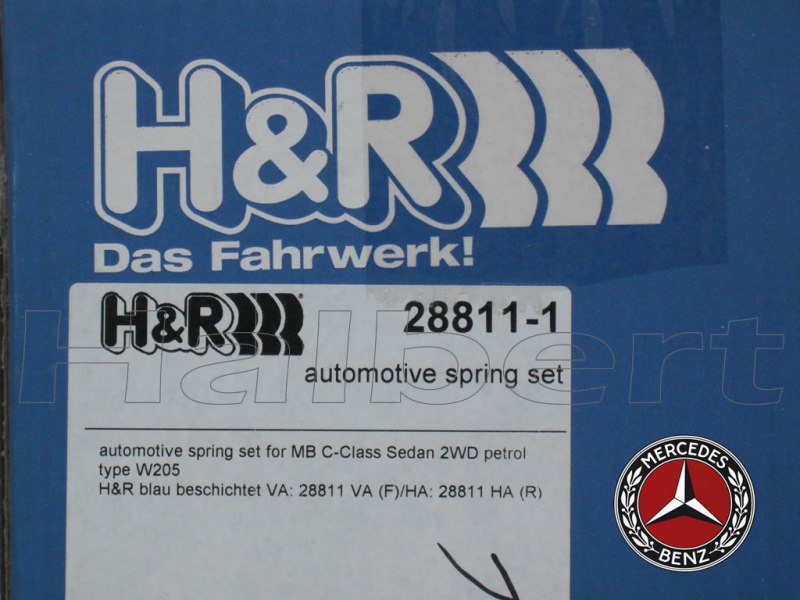H&R H＆R ダウンサス ベンツ Cクラスワゴン W205 C43 AMG 205264