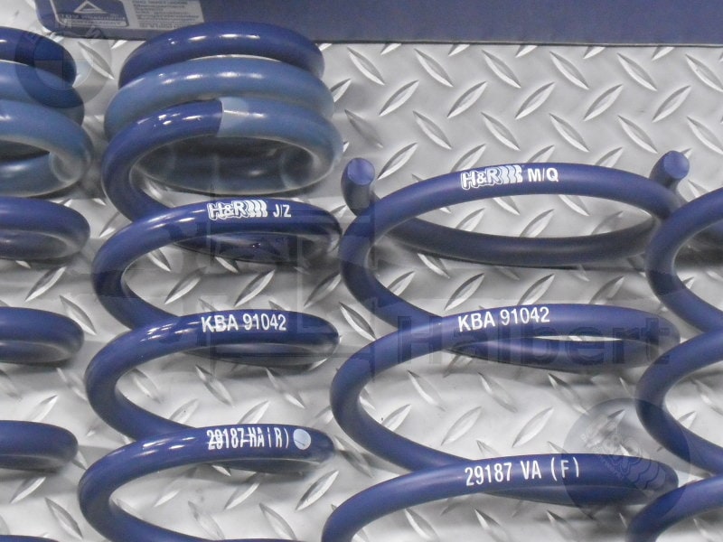 H&R ダウンサス 29187-2【H&R Sport Springs】スポーツ