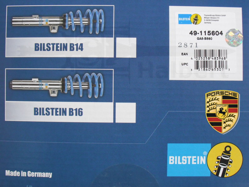 BILSTEIN B16 BPS-KIT】ビルシュタイン 9段階減衰力調整 ネジ式