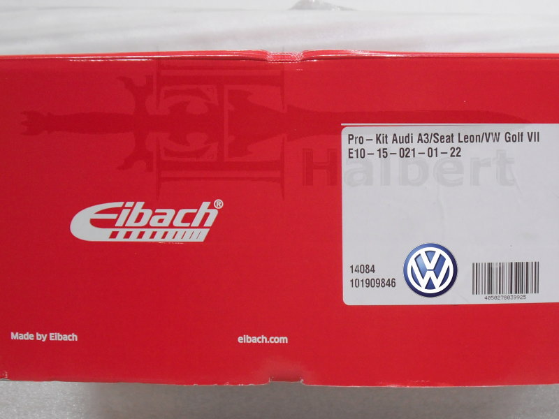 Eibach 赤 スプリング 4本セット E10-81-016-01-22 Eibach Pro-Kit Lowering Springs 30/30mm