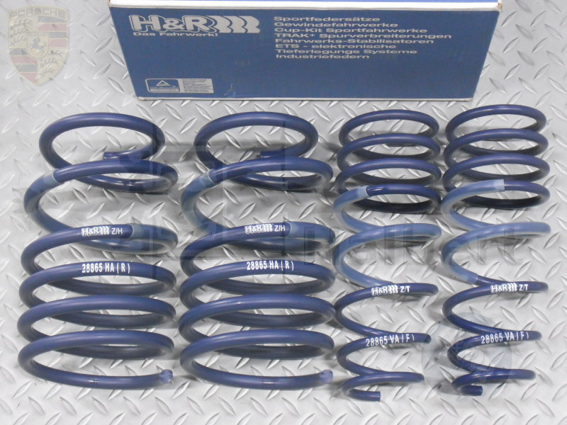 ポルシェ 718 ケイマン ボクスター ダウンサス H&R H&R ダウンサス 28865-1【H&R Sport Springs】スポーツ