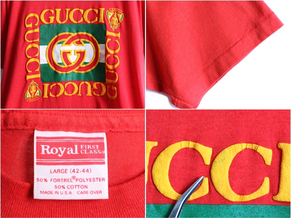 GUCCI Tシャツ&ジャケット　80-90セット GUCCI 新作 グッチ プリント コットンジャージー Tシャツ (GUCCI