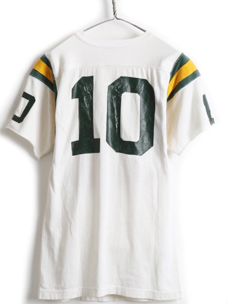 70's Champion チャンピオン レーヨン 半袖 フットボール T
