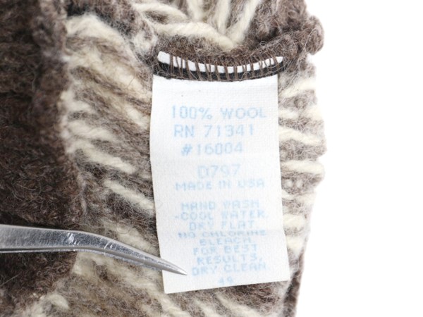 80s USA製 エルエルビーン ウール ニット ベスト レディース S / ヴィンテージ LLBEAN フェアアイル ノルディック 前開き 総柄 セーター 80s USA製 エルエルビーン ウール ニット ベスト レディース S