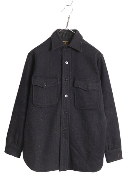40s50s ヴィンテージ　ウールCPOシャツジャケット 50s ☆ SPORT KING ウール CPO シャツ メンズ S 50年代