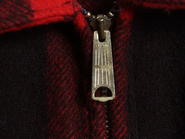 60s 筆記体タグ エルエルビーン ウール ダブル マッキーノ