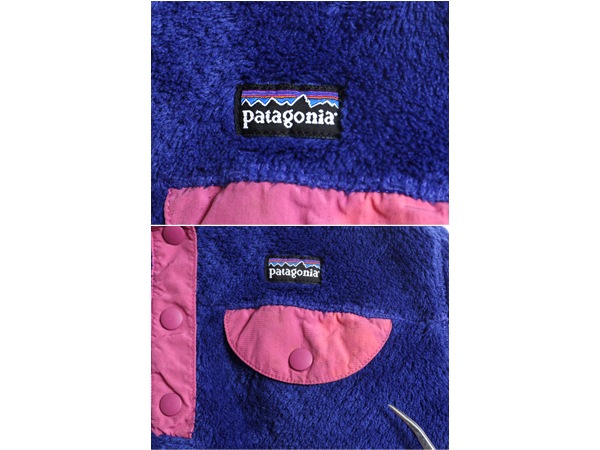 patagonia - パタゴニア リツール スナップT プルオーバー ジャケット ガールズ M 140cm レディース XS 12年製 Patagonia フリース アウトドア ブルゾン patagonia - パタゴニア リツール スナップT プルオーバー