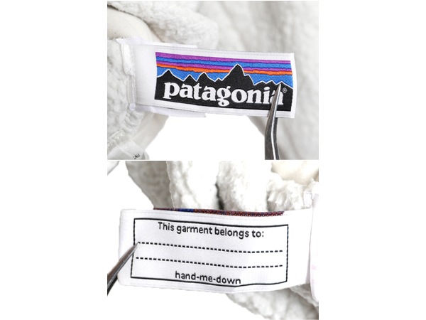 patagonia - パタゴニア ロスガトス フルジップ ジャケット ガールズ XL 156cm レディース S 程 17年製 Patagonia アウトドア フリース ハイ パイル 白 パタゴニア ロスガトス フルジップ ジャケット ガールズ XL