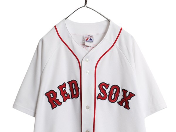 USA製 レッドソックス ベースボール シャツ メンズ XL / MLB