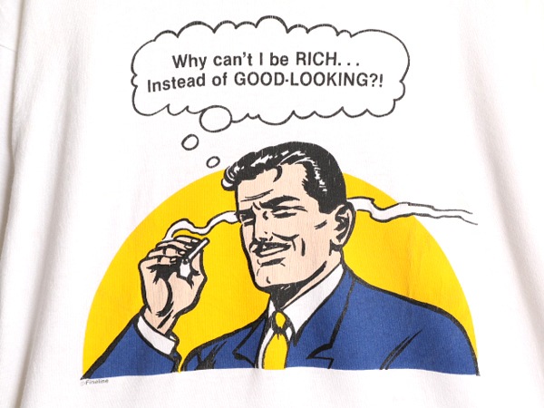 アメコミ風キャラが可愛い AMIRI プリント Tシャツ 90s USA製 ☆ アメコミ アート イラスト プリント Tシャツ