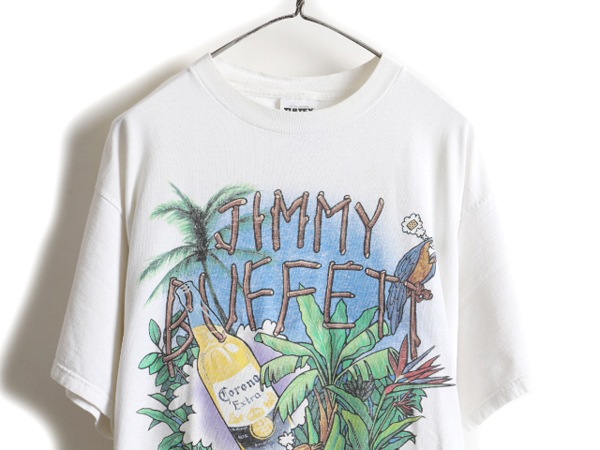 90s Jimmy Buffett ジミー バフェット ツアー プリント 半袖 T