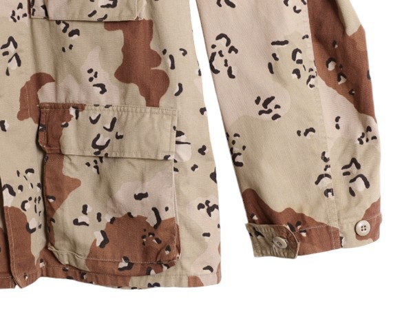 90s US ミリタリージャケット　デザートカモ　BDU アメリカ軍　実物 90s 90年製 US ARMY 米軍実物 デザート カモ BDU ミリタリー