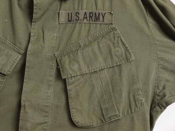70s ☆ 70年製 米軍実物 US ARMY 5th リップストップ ジャングル