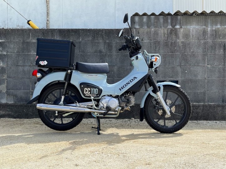 クロスカブja60用 DELTAデルタマフラー クロスカブja60用 DELTAデルタマフラー