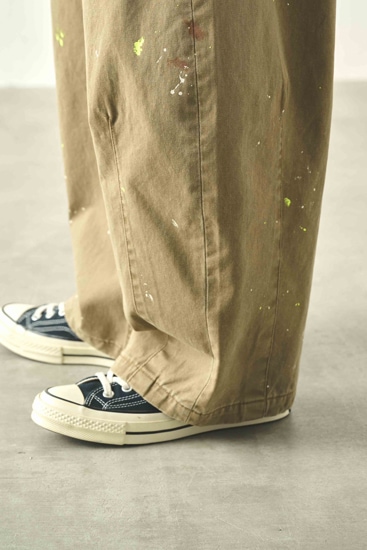 kha:ki/カーキ】TYPE-43ワイドトラウザー/TYPE-43 WIDE TROUSERS