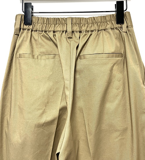 YENN STEP HEM CHINO PT チノパン 38 CHIGNON 30％OFF】YENN（イェン） ステップ ヘム チノPT｜ROCOCO ONLINE
