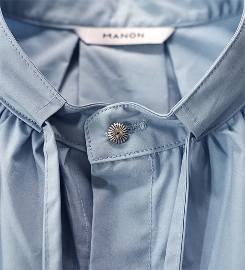 Manon ribbon tops Blue