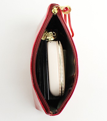 エナメルレザーポーチ[商品番号_54182304395] (イルビゾンテ/IL