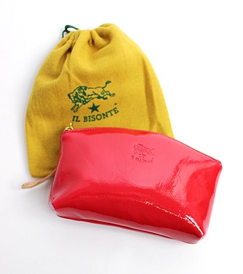 エナメルレザーポーチ[商品番号_54182304395] (イルビゾンテ/IL