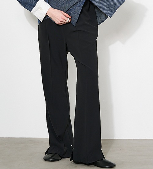 YENN イエン SIDE SLIT SLACKS サイドスリットスラックス YENN イエン SIDE SLIT SLACKS サイドスリットスラックス