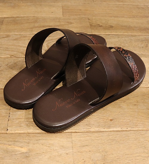 30％OFF》【Nuovo Nicar/ヌオヴォニカール】バケッタレザー