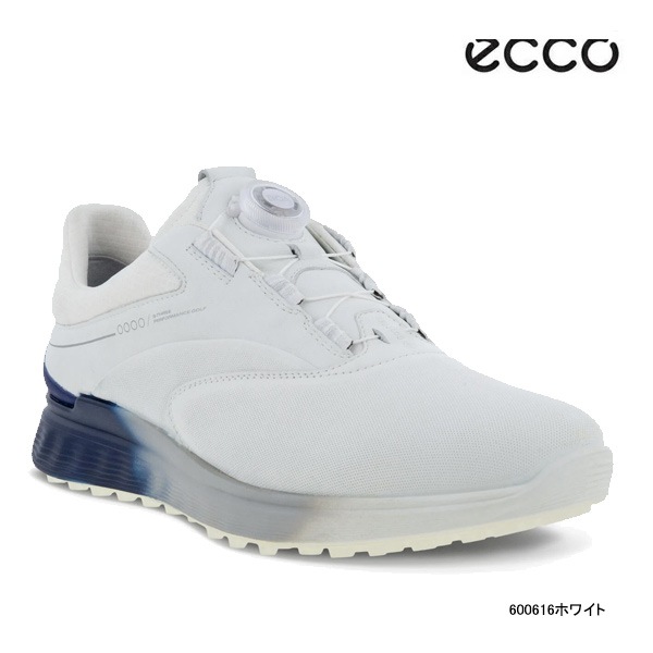 ecco エコー スパイクレス ゴルフシューズ【ホワイト/26