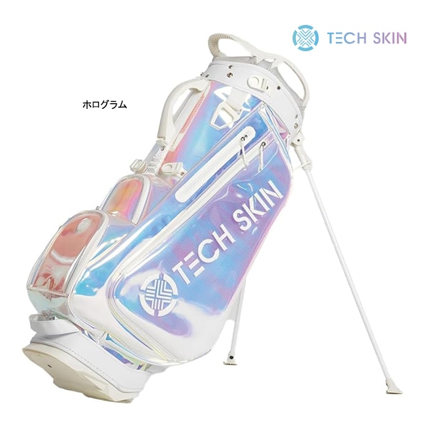 TECH SKIN ゴルフバッグカバー Amazon | TECH SKIN ホログラム トラベルカバー ゴルフ用 軽量