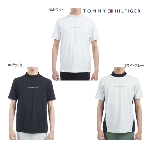 トミーヒルフィガーゴルフ  モックネックシャツ　バックリボン golf トミーヒルフィガーゴルフ TOMMY モックネックシャツ バック