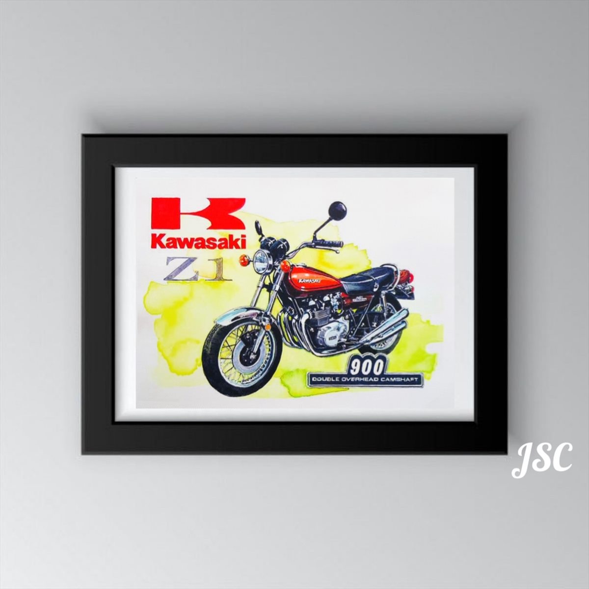 ポスター、印刷物 Kawasaki Ninja ZX-4RR アートポスター A2版 - メルカリ
