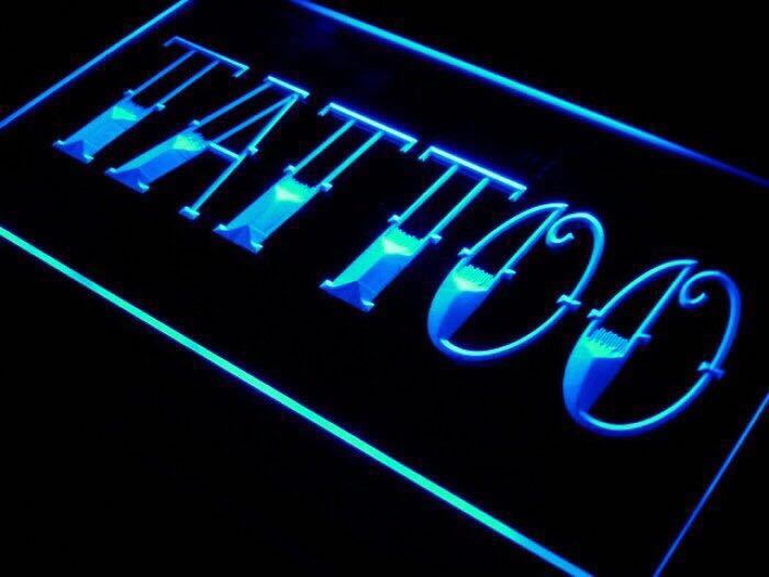 TATTOO タトゥー ネオン 看板 LED | ネオン管 ・ ライト