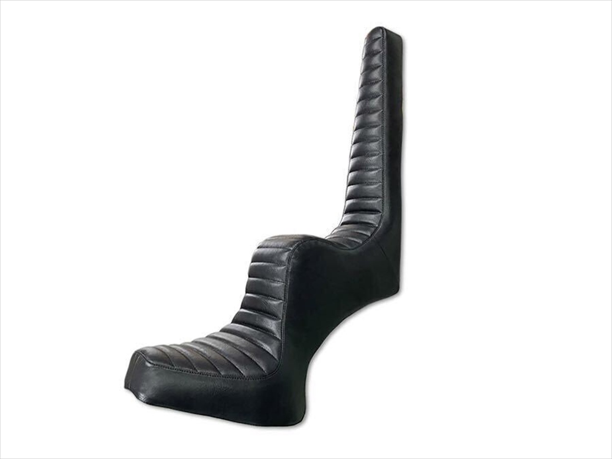 ショベル　黒レザーシート バイク用 シート 黒レザーシート 流線型 ハーレー ショベル