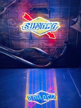 SUNOCO ネオンサイン