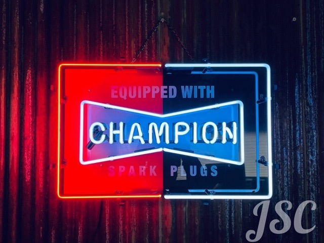 チャンピオン ネオンサイン