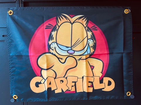 GARFIELD ガーフィールド フラッグ バナー USDM アメキャラ