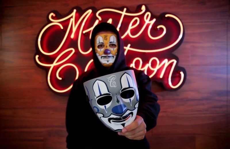 新品　ミスターカートゥーン　クラウンマスク　Mr.Cartoon Mask LA 新品 ミスターカートゥーン クラウンマスク Mr.Cartoon Mask LA