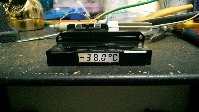 W124,W126,W201外気温度計修理 