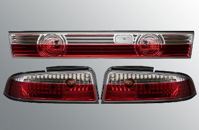 紅白テール シルビア S14 後期 前期 社外テールランプ ユーロテール